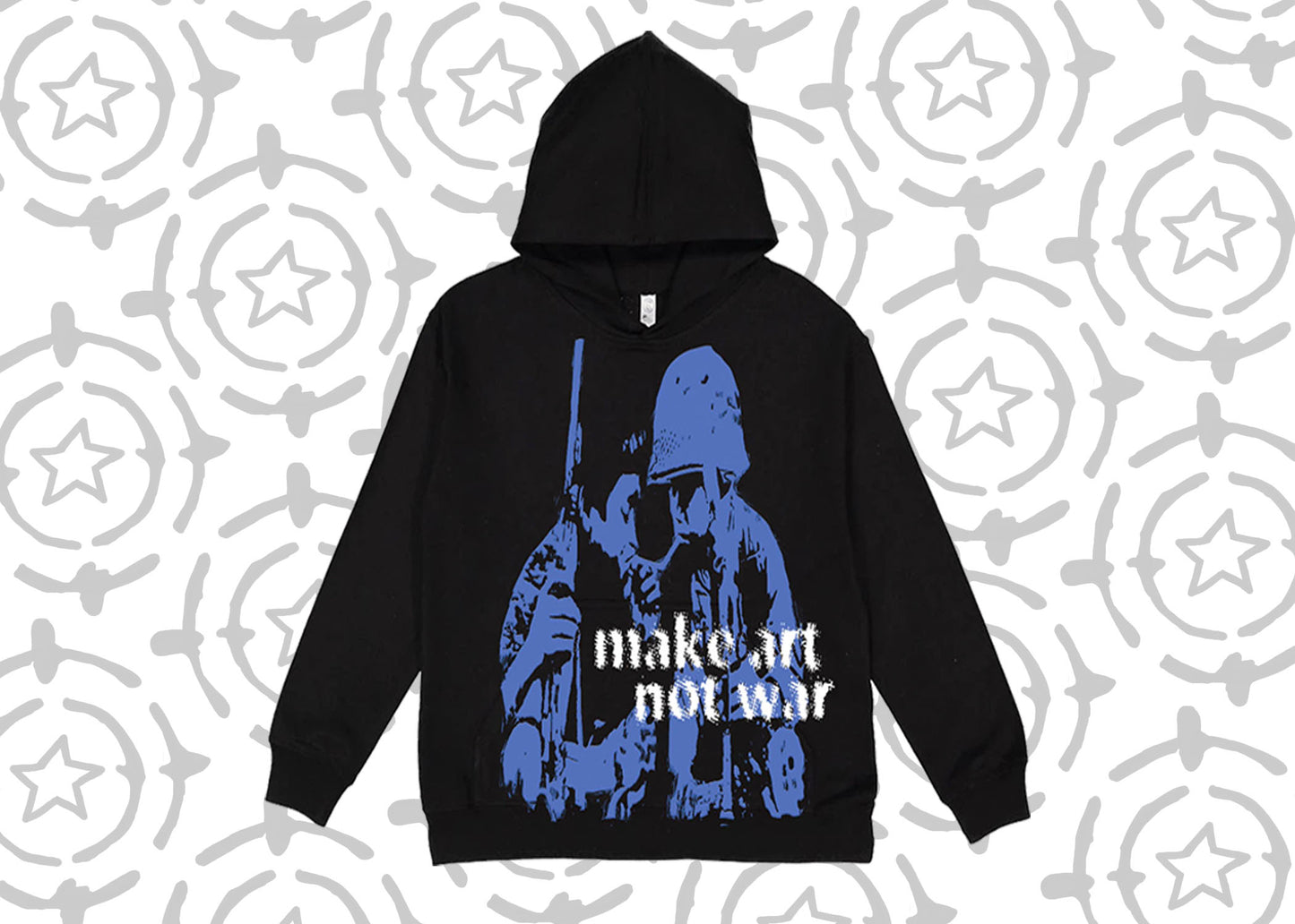 “Make Art Not War” Hoodie