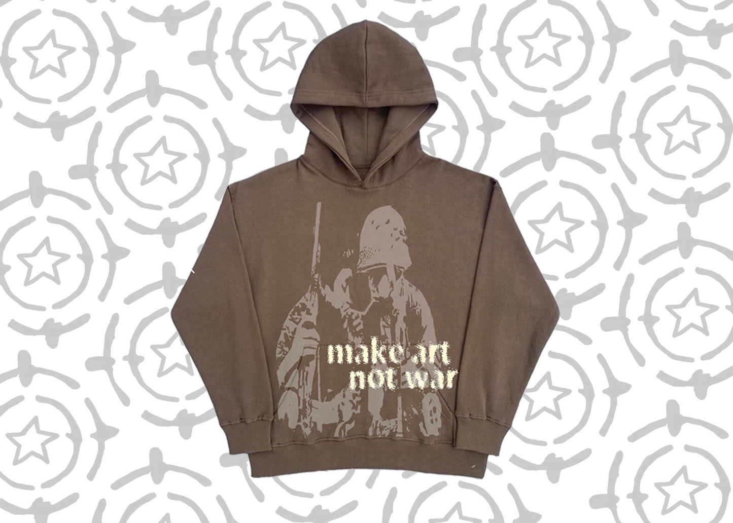 “Make Art Not War” Hoodie